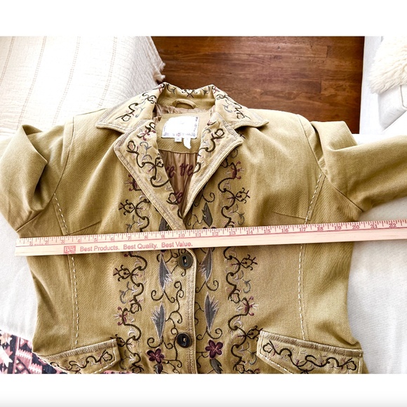 PAPARAZZI Embroidered Cotton Coat - XL - Picture 11 of 16